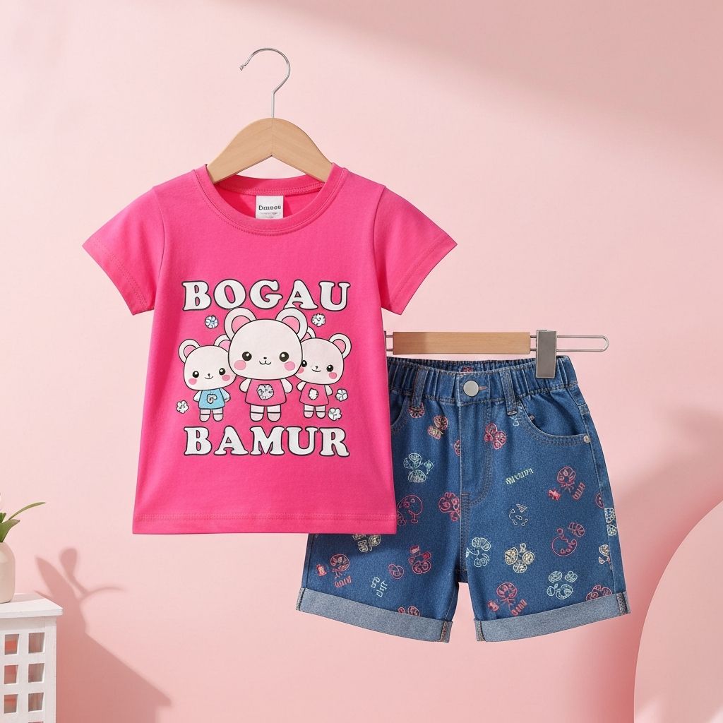 Playful Denim Set
