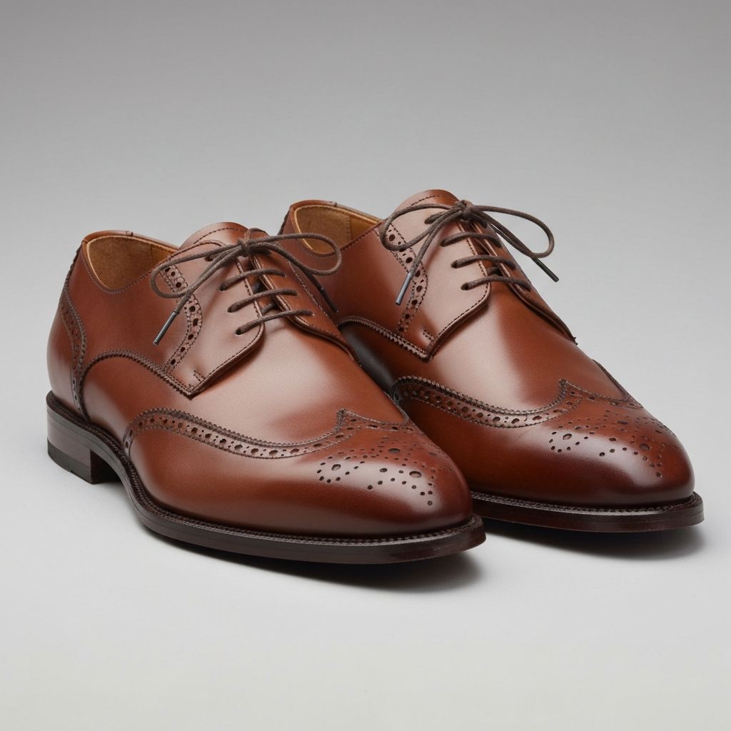 Leather Derby Shoes
