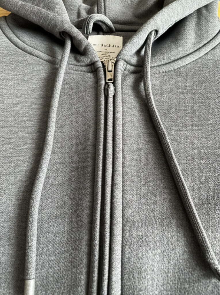 Zip-up Sport Hood